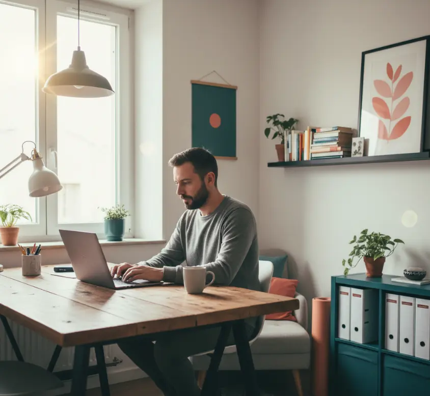 Optimise Your Home Office Through The Joy of Storage