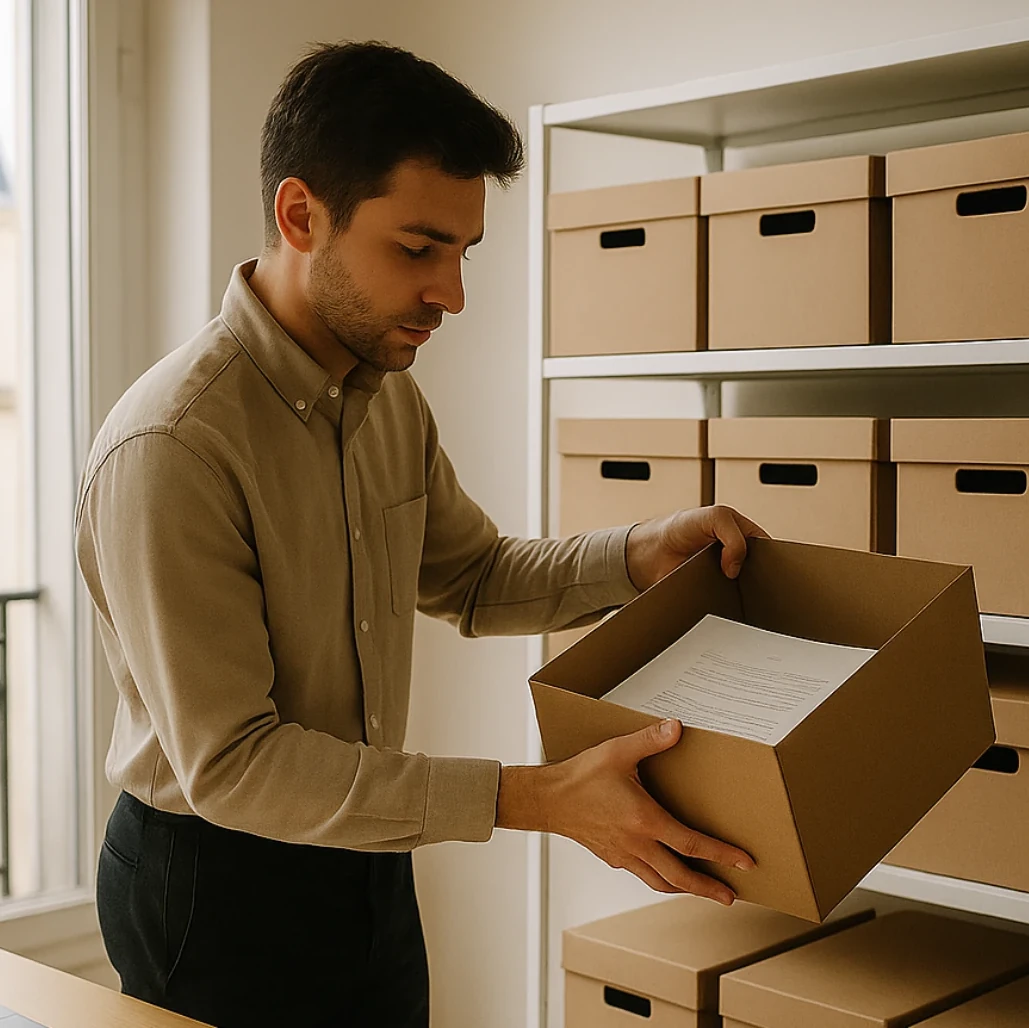 business_employee_filling_carton_boxes_for_storage